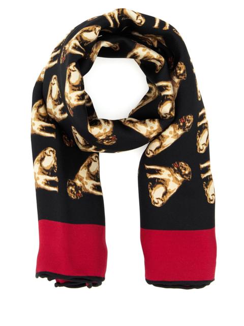 スカーフ Valentino Garavani Printed Silk Petit Charles Foulard スカーフ Valentino Garavani Printed Silk Petit Charles