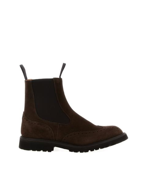Tricker's Henry elastic-strap brogue boots
