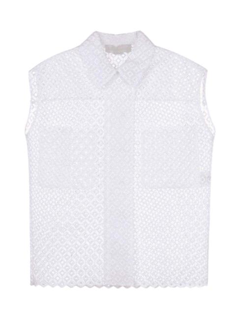 Stella McCartney Cutwork Embroidery Erne Blouse