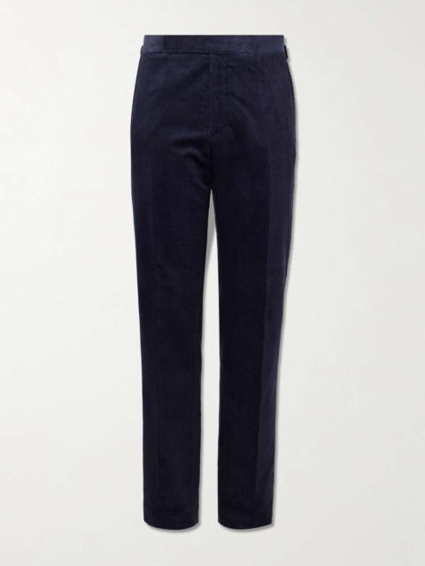 Gregory Straight-Leg Cotton-Corduroy Trousers