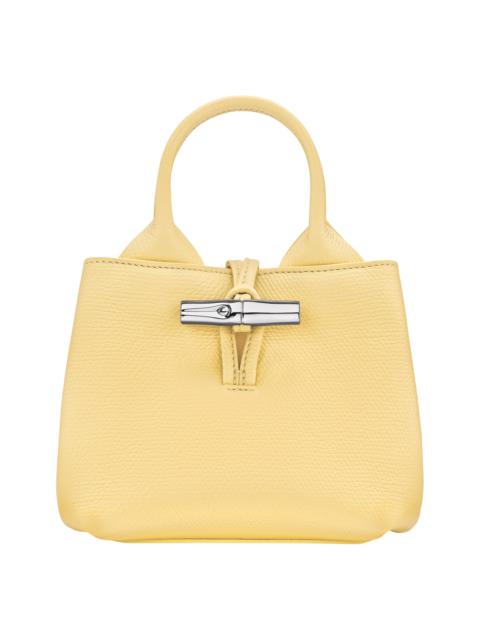 Longchamp Le Roseau XS Handbag Yellow Chick - Leather