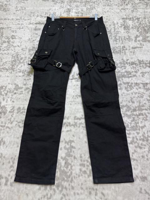 Hysteric Glamour Aegnoie Vkei Buckle Strap Double Knee Cargo Trouser