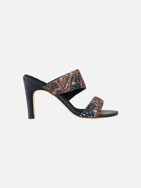 CAMILLA PAMELA ASYMMETRICAL HEEL SANDAL