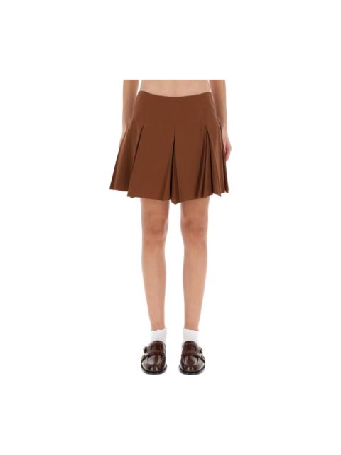 Marni Pleated Miniskirt