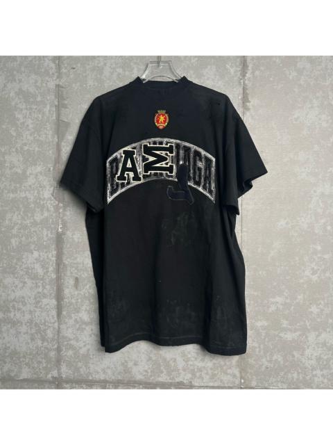 BALENCIAGA Balenciaga Manchester United distressed T-shirt