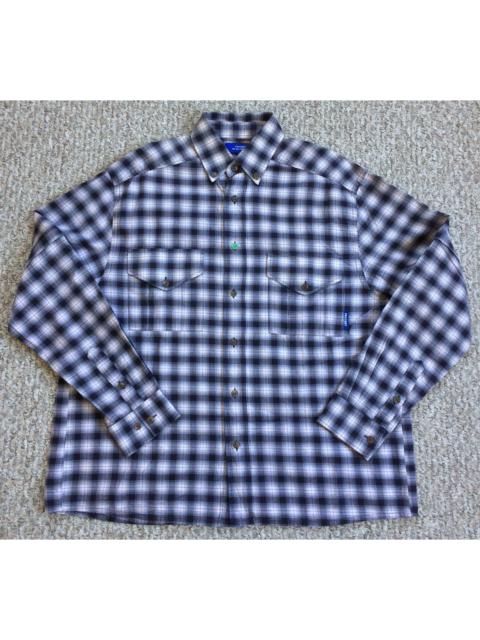 Other Designers PACCBET Check Flannel 2-Way Zip Shirt