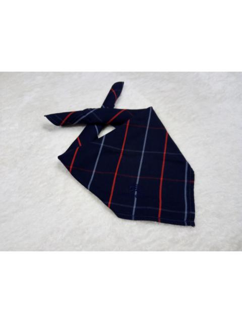 Other Designers Vintage - Burberry multicolor plaid handkerchief bandana