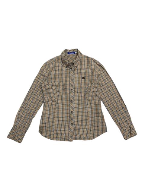 Other Designers Vintage - Offer‼️Vintage Burberrys Blue Label Novacheck Shirt