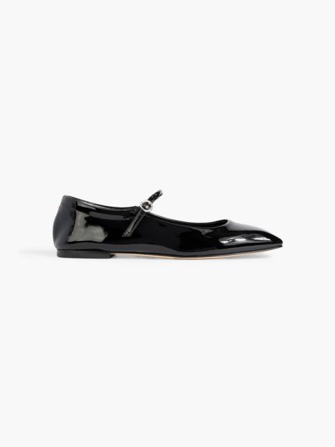 Aeyde Patent-leather Mary Jane flats