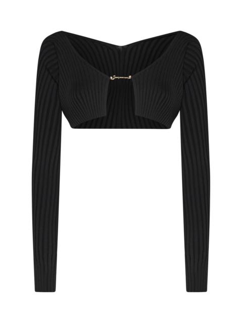JACQUEMUS Pral Ribbed Cardigan