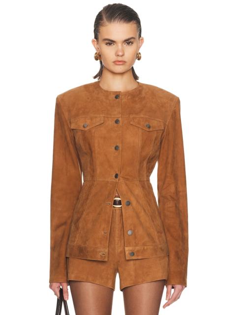 HAIKURE Temple Suede Jacket