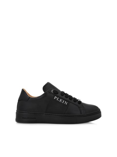 PHILIPP PLEIN logo-print nappa leather sneakers