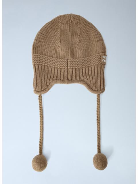Miu Miu Miu Miu Women Cashmere Blend Beanie Hat