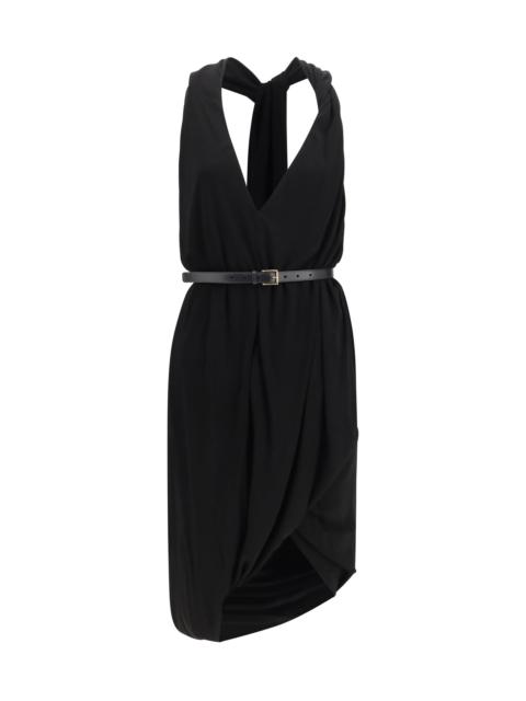 Loewe Loewe Women Draped Viscose Dress