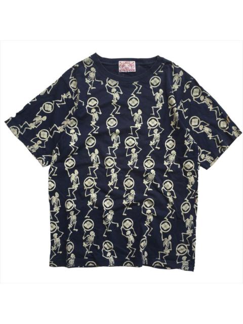 EVISU Vintage Evisu Skeleron Monogram Tee