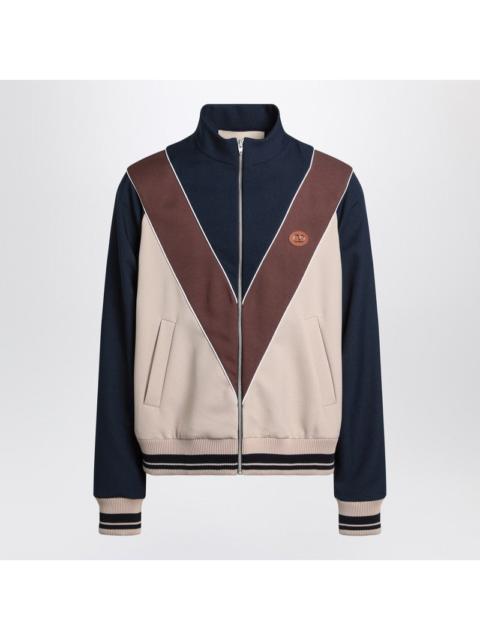 Valentino Valentino Zip-Up Sweatshirt With Vlogo Patch Men
