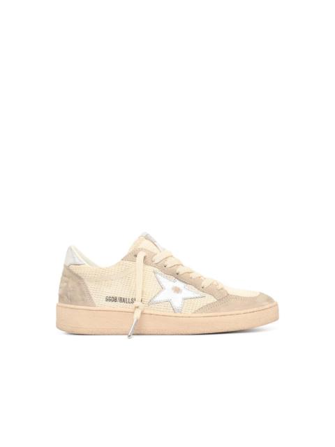 Golden Goose Golden Goose 'Ball Star' Beige Fabric Sneakers Women