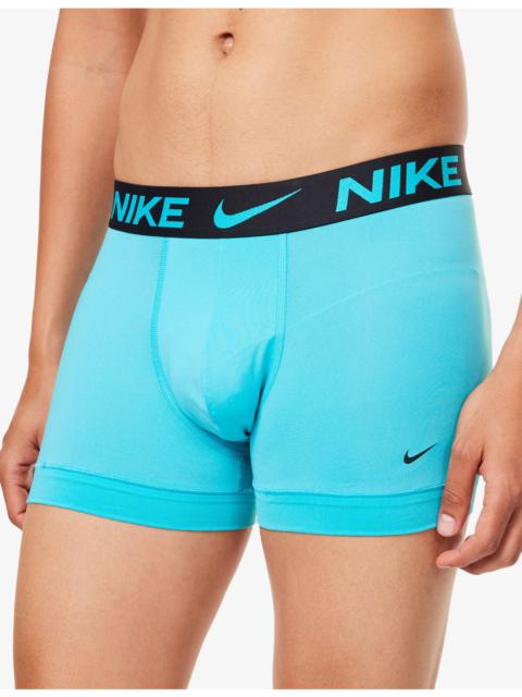 Nike Essentials Micro DRI-FIT Pack-Of-Three Stretch-Woven Trunks
