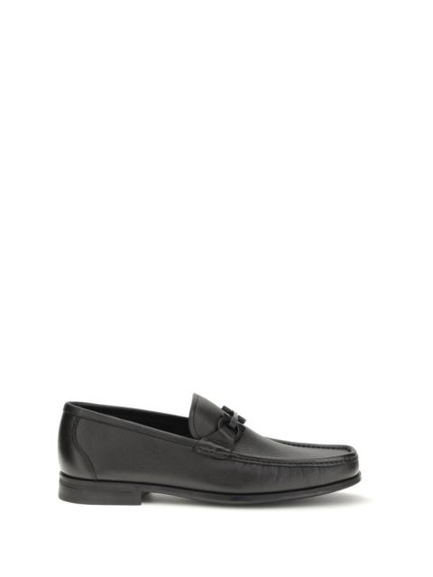 FERRAGAMO Ferragamo Men Gancini Buckle Loafers
