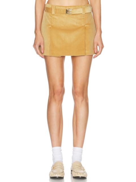 Miu Miu Embroidered lace skirt | REVERSIBLE