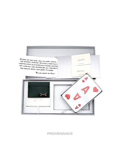 GUCCI Gucci Horsebit Gift Box Set - Card Wallet, Playing Cards