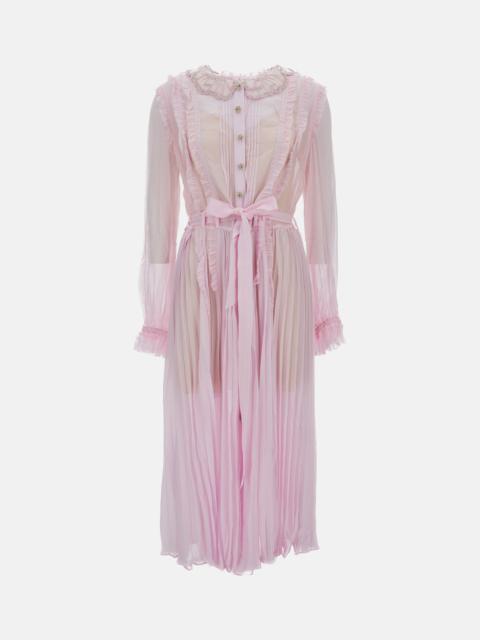self-portrait Self-Portrait Women Pleated Midi Dress