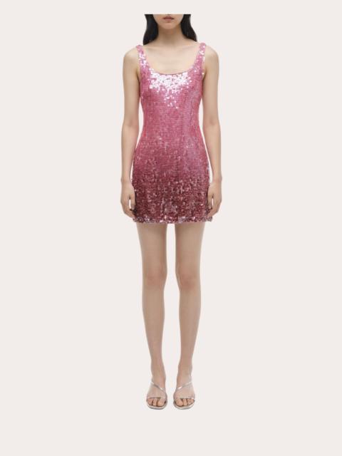 SIMKHAI Alayna Sequin Sleeveless Mini Dress