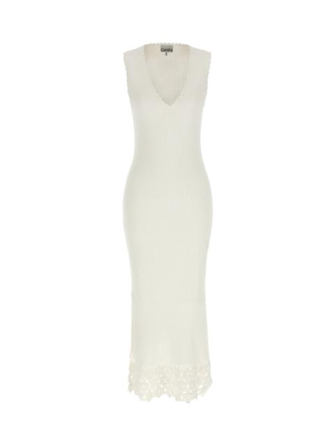 GANNI 'cotton Crochet' Dress