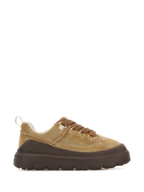 UGG Camel suede Hertiage Utility sneakers
