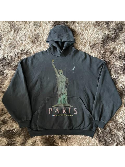 BALENCIAGA Balenciaga Balenciaga 24 FW Statue of Liberty Sabotage Hoodie