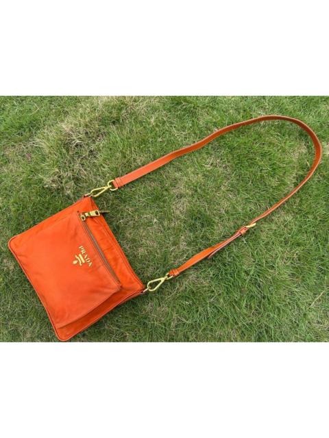Prada Authentic Prada Tessuto Saffiano Crossbody Bag