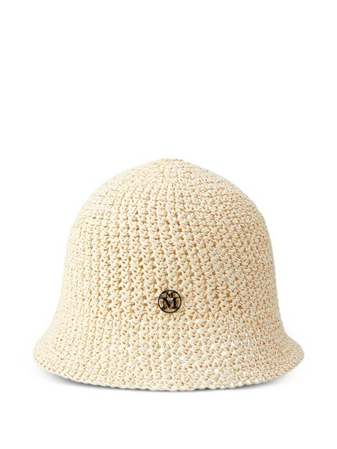 MAISON MICHEL Maison Michel Pablo Logo-plaque Hat