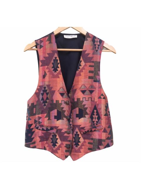 Other Designers Designer - M.j Carroll Chimayo Vest