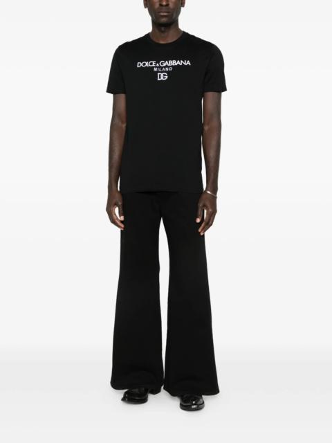 Dolce & Gabbana Dolce & Gabbana Logo-embroidered T-shirt