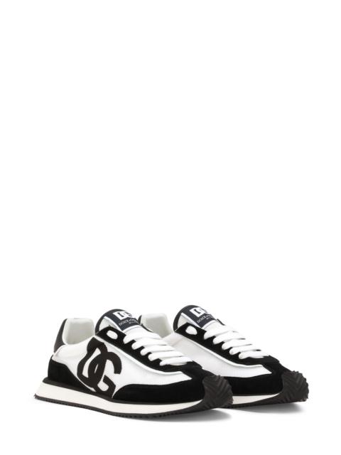 Dolce & Gabbana Dolce&Gabbana DG Cushion Sneaker in 8I050 Black/White at Nordstrom