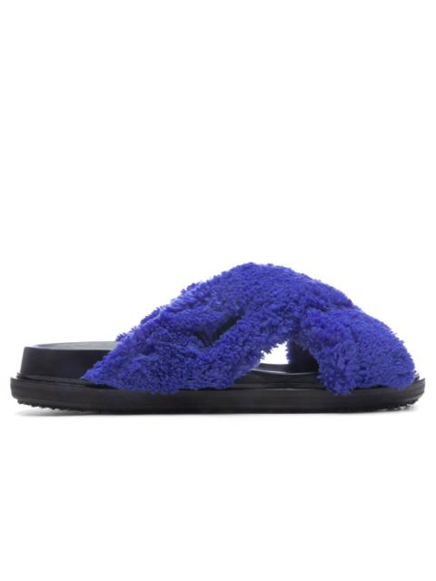 Marni FUSSBETT SLIDE SANDAL - ROYAL