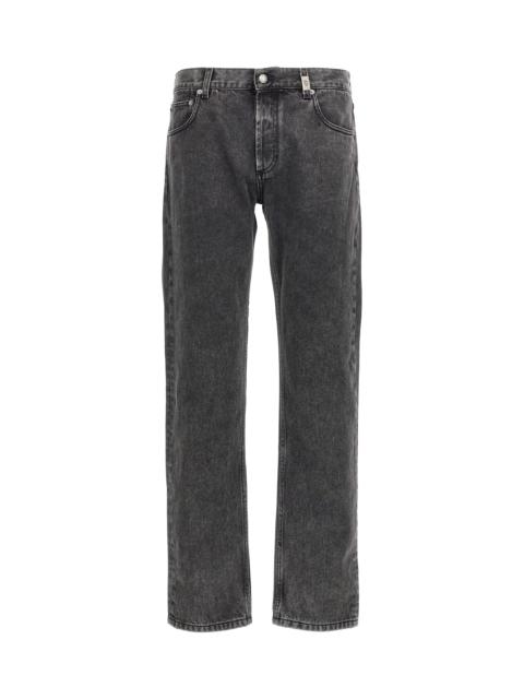 Alexander McQueen Metal Plate Jeans