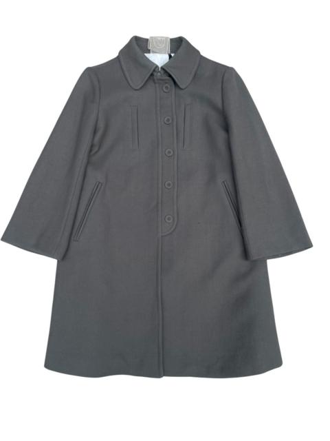 ISSEY MIYAKE Yangany Japan Hidden Cat Lining Wool Coat Size 38