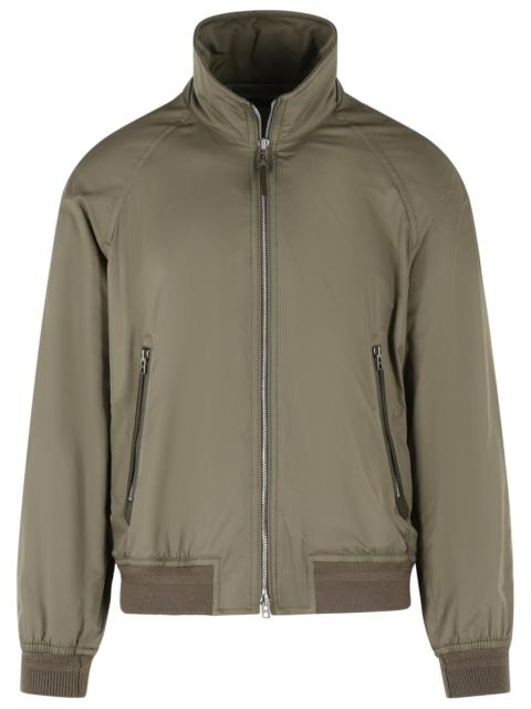TOM FORD Tom Ford Green Polyester Blend Jacket