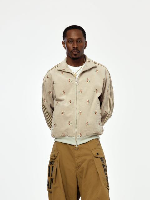 Kapital 11W STRETCH CORDUROY DUCK EMBROIDERY TRACK JKT (BANNER STRIPE)