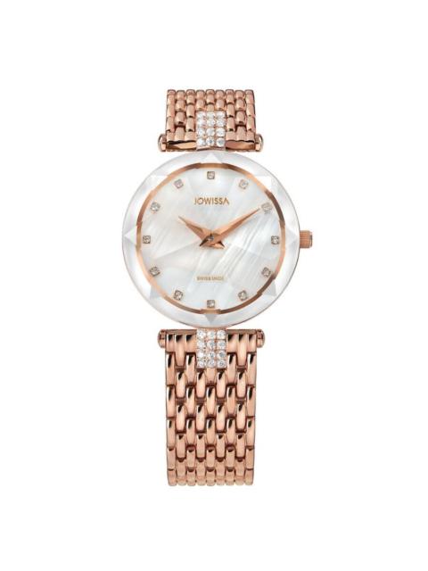 Jowissa - Jowissa Facet Strass Quartz Diamond Ladies Watch J5.635.M