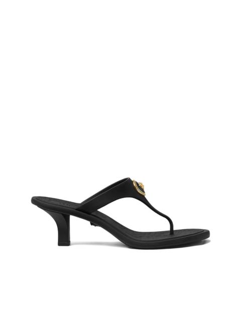 Black  Gold Sandals