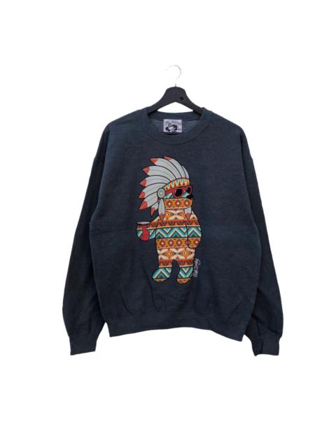 Other Designers Japanese Brand - VINTAGE RIOT SOCIETY SKATE BOARD DESIGN BIG LOGO SWEATSHIRT