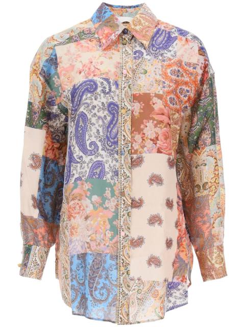 Zimmermann Devi Manstyle Silk Shirt