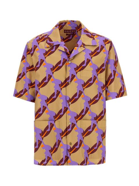 GUCCI 'Twisted surf' shirt