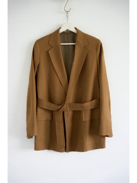 AURALEE Auralee 20ss Slub Yarn Wool Belt Suit