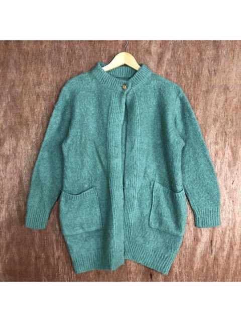 Other Designers Homespun Knitwear - Plain Knit Sweater Cardigan