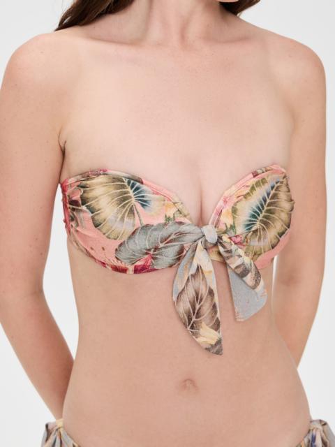 Zimmermann Coco Scarf Tie Bikini Top