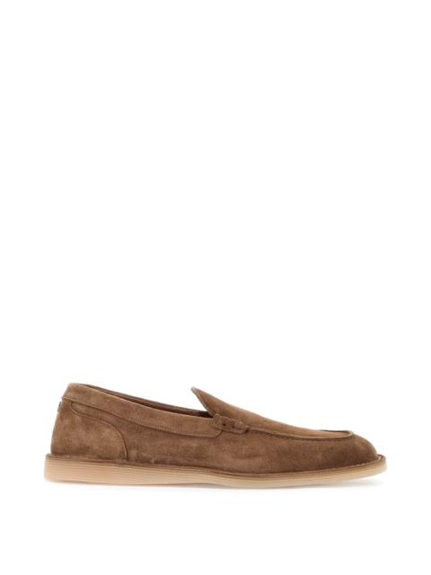 Dolce & Gabbana Suede Leather Moccas Men