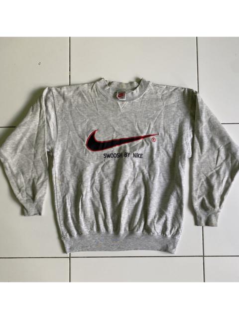 Nike Vintage Nike Swoosh by Nike Grey crewneck